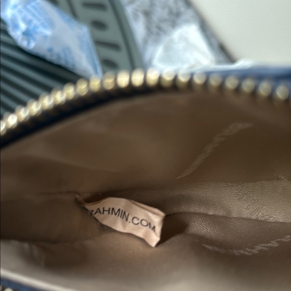 Brahmin Britt Serenity Ombré Melbourne Leather Crocodile Embossed Coin Pouch - Picture 9 of 10